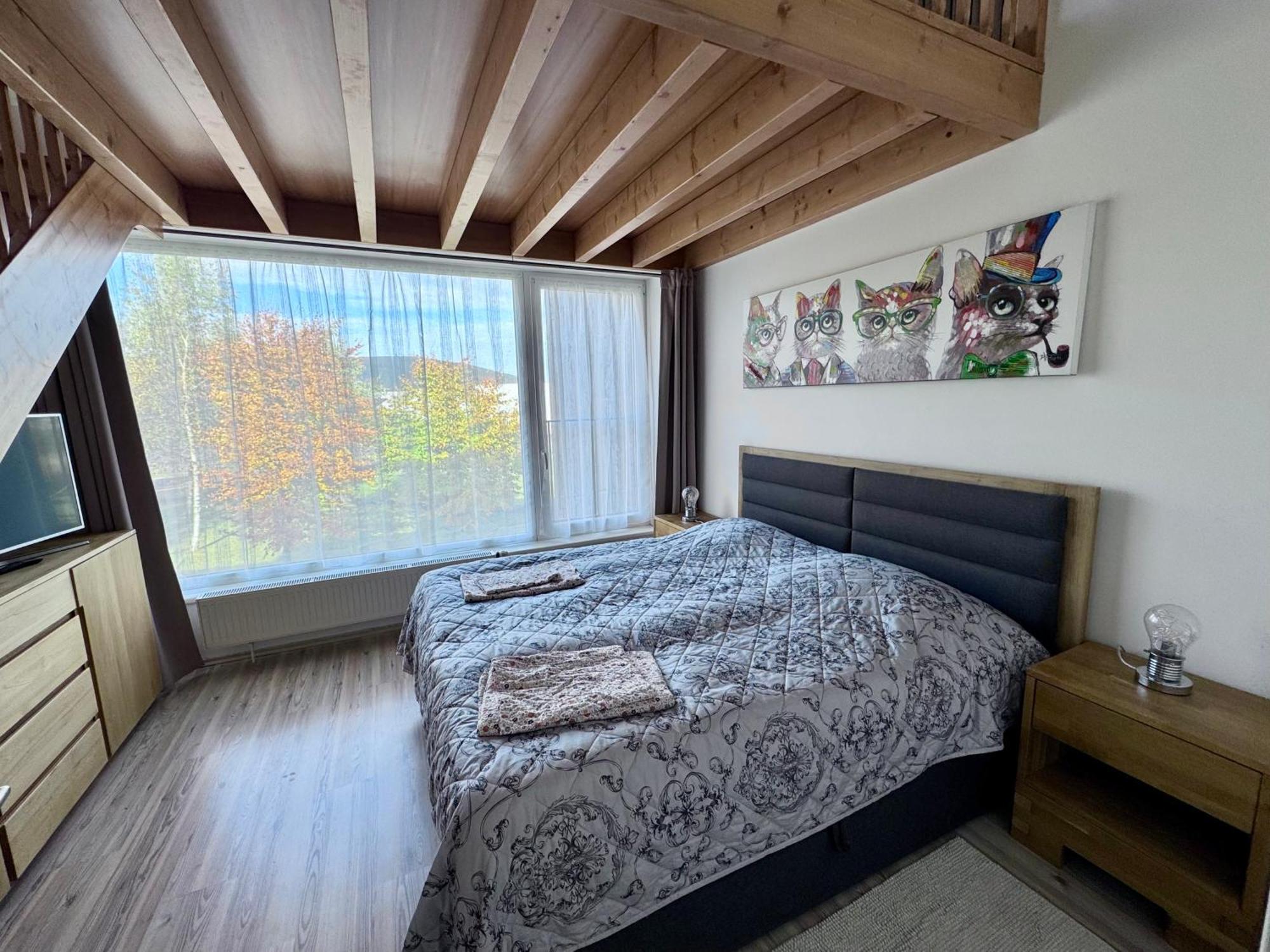 Miky Apartman Klinovec Garden Loucna pod Klinovcem Ngoại thất bức ảnh